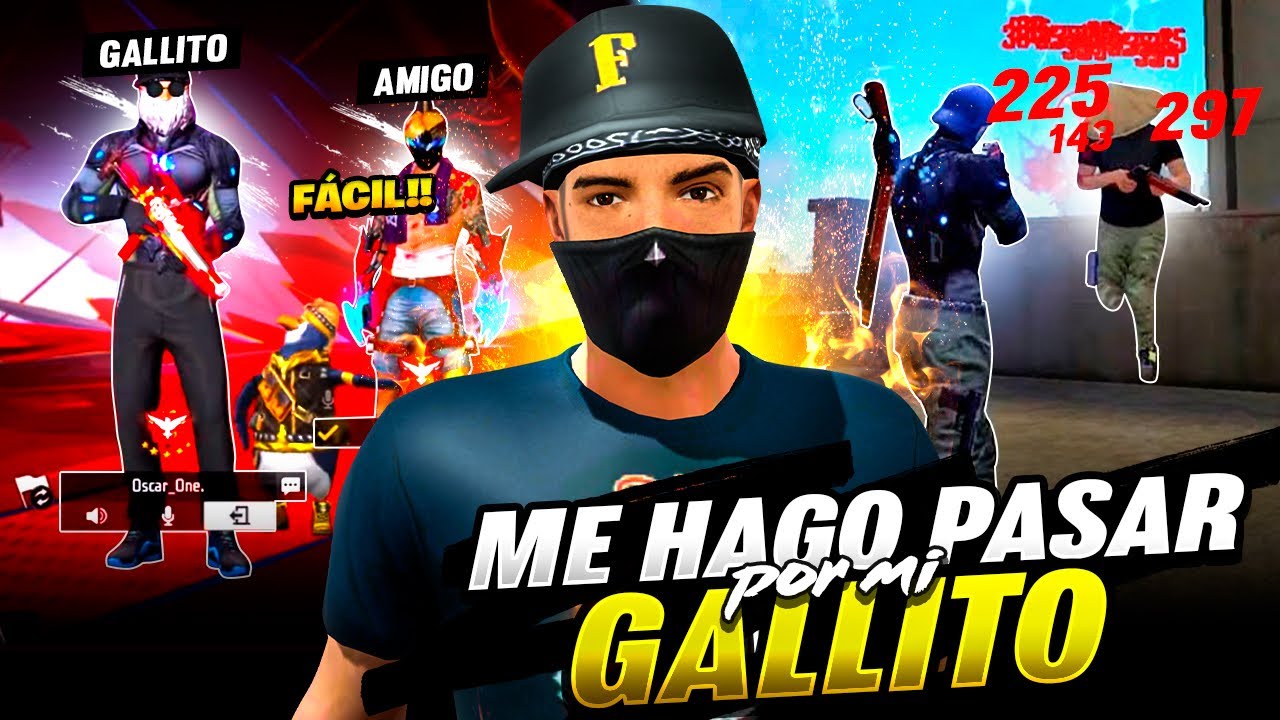 INFILTRÁNDOME COMO MI GALLITO PARA GANARLE A MI AMIGO SIN QUE LO SEPA