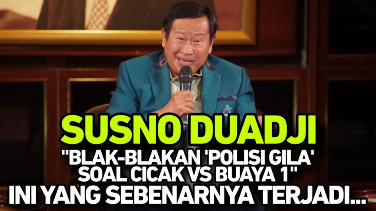 BLAK-BLAKAN 'POLISI GILA' SOAL CICAK VS BUAYA 1 // INI YANG SEBENARNYA TERJADI...