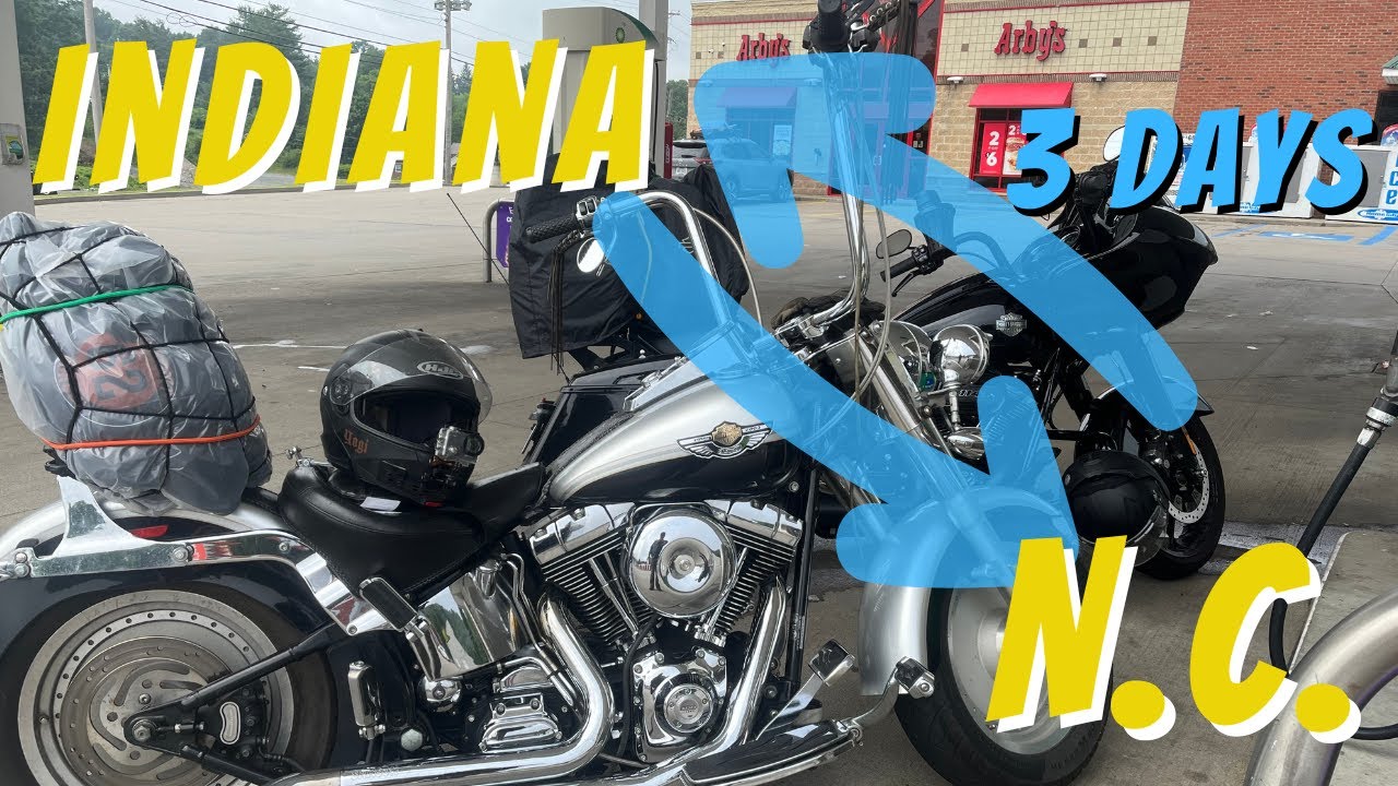 North Carolina to Indiana on a 2003 Fatboy