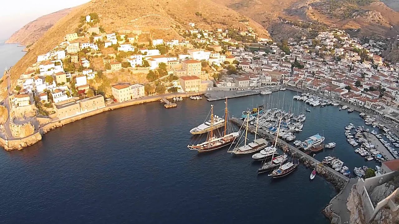 Welcome to the Sunset Restaurant in Hydra Island, Greece!