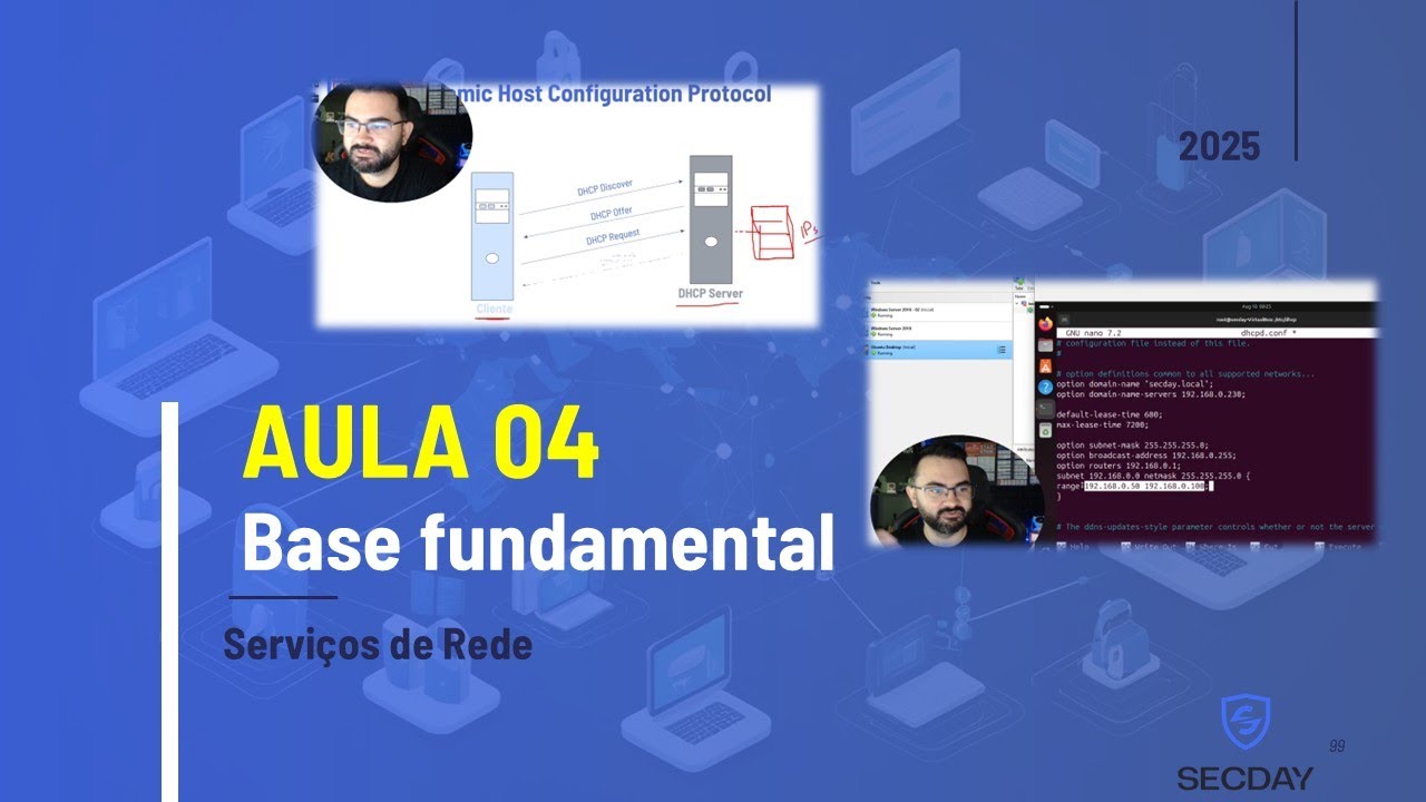 Serviços de Rede - Aula 04 - Entendendo e configurando o DHCP
