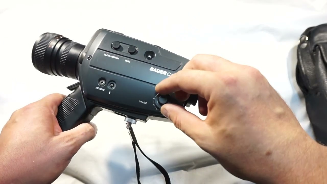 Bauer C 107 XL Super 8 TESTED 8mm film camera Bauer C 107 XL Super 8 camera FREE Shipping