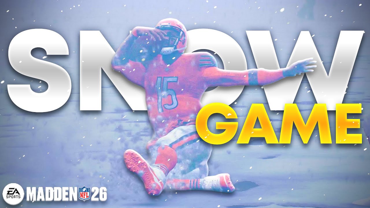 MADDEN 26 SUPERSTAR - SNOW GAME!