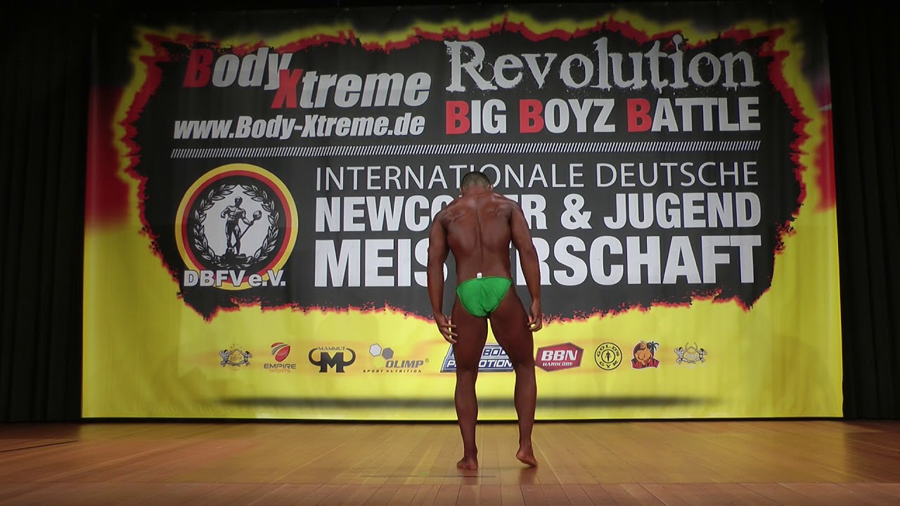 Abdu Koschler Posing @ Deutsche Jugendmeisterschaft 2018