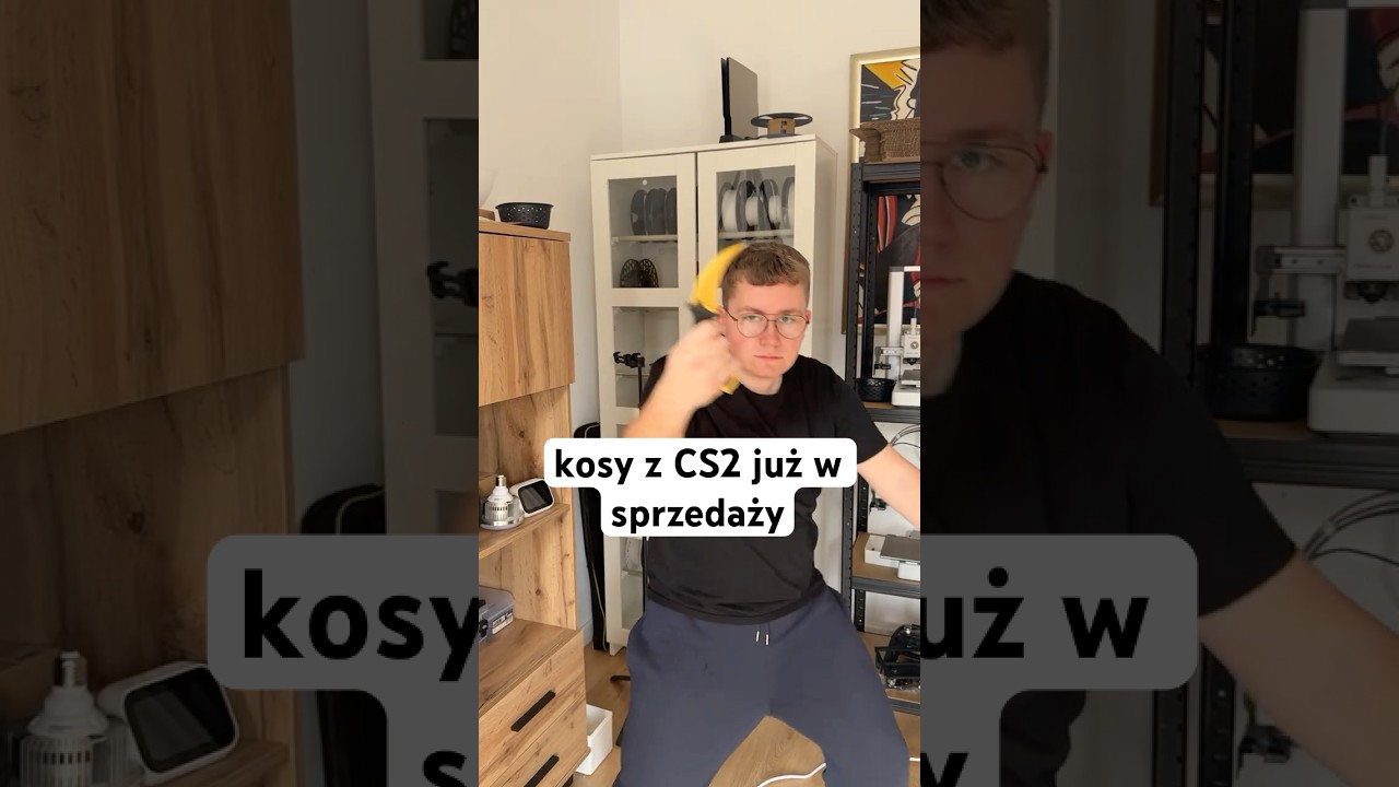 Kosy3D.pl podbijają świat!  #memes #pc #bambulab #diy #diycrafts #gaming #druk #funny