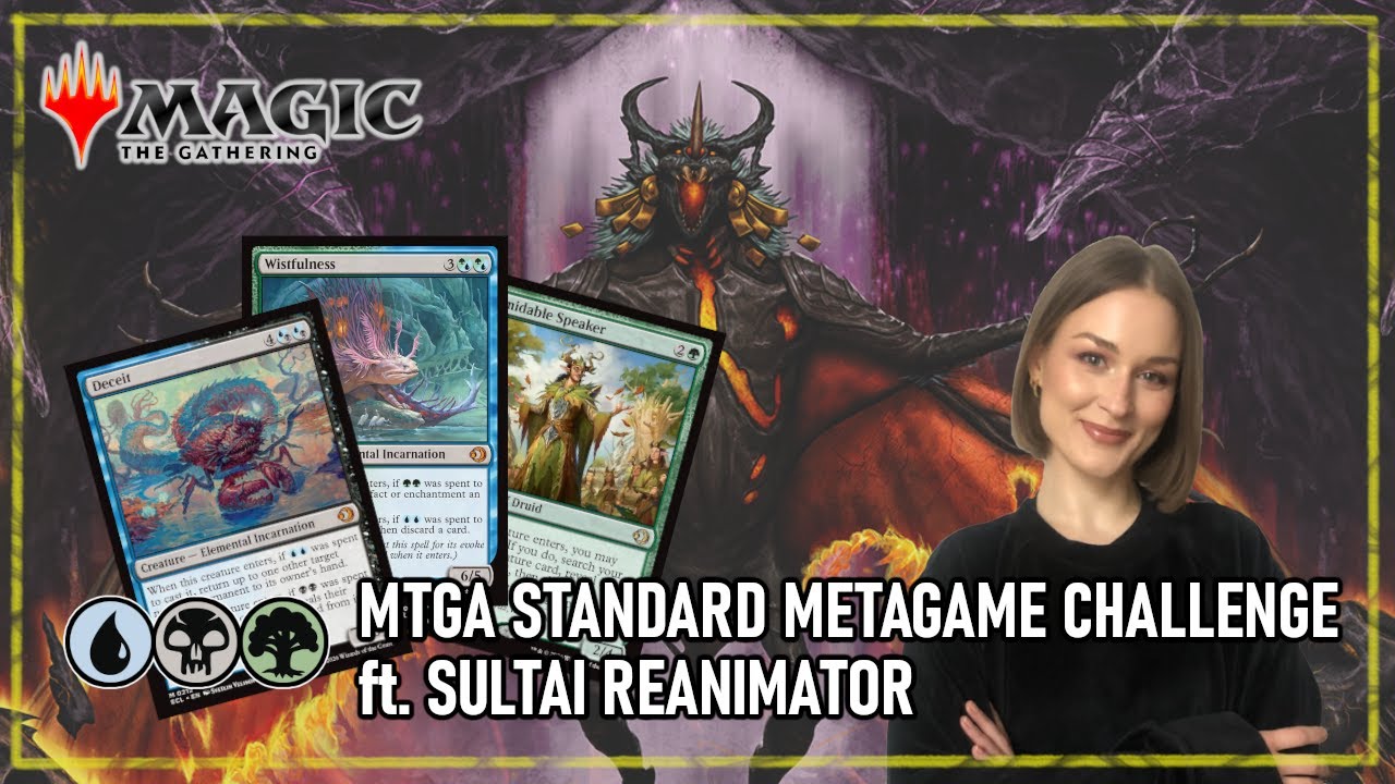 MTGA STANDARD METAGAME Challenge ft Sultai Reanimator and BG Rock