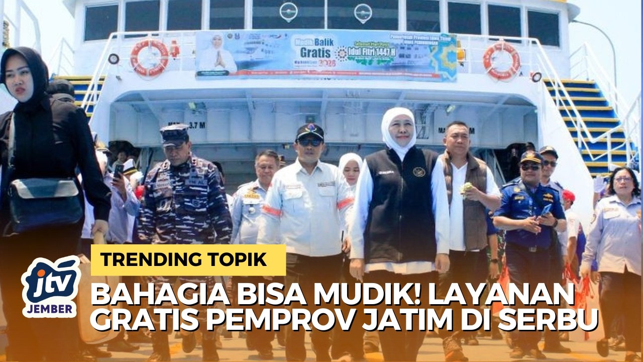 Gubernur Jatim Lepas Mudik Gratis Kapal Laut di Pelabuhan Jangkar Situbondo