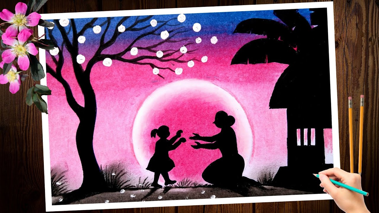 mothers day poster making. mothers day drawing. poster on mother's day. drawing on mother's day.