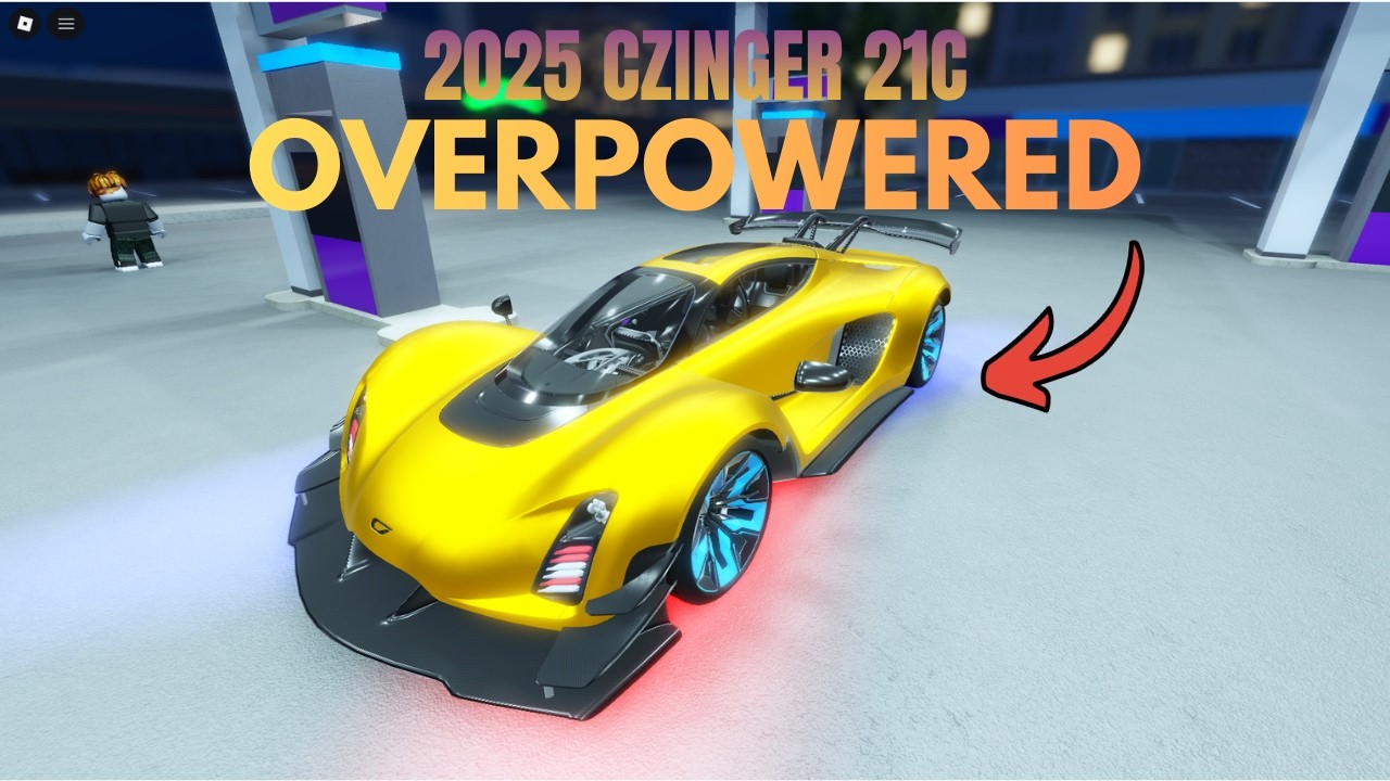 I MADE THE NEW CZINGER 21C OVERPOWERED!! Driving Empire Roblox