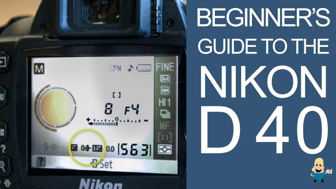 РУКОВОДСТВО ДЛЯ НАЧИНАЮЩИХ ПО ЦИФРОВОЙ ЗЕРКАЛЬНОЙ ФОТОКАМЕРЕ NIKON D40
