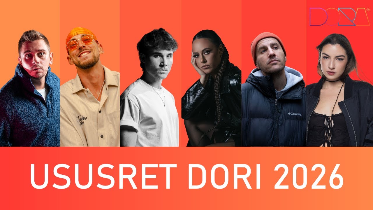 USUSRET DORI 2026: Gabrijel Ivić, Lima Len, Fran Uccellini, Noelle, Kandžija i Jasmina Makota