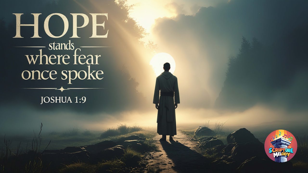 Hope Stands Where Fear Once Spoke (Joshua 1:9)
