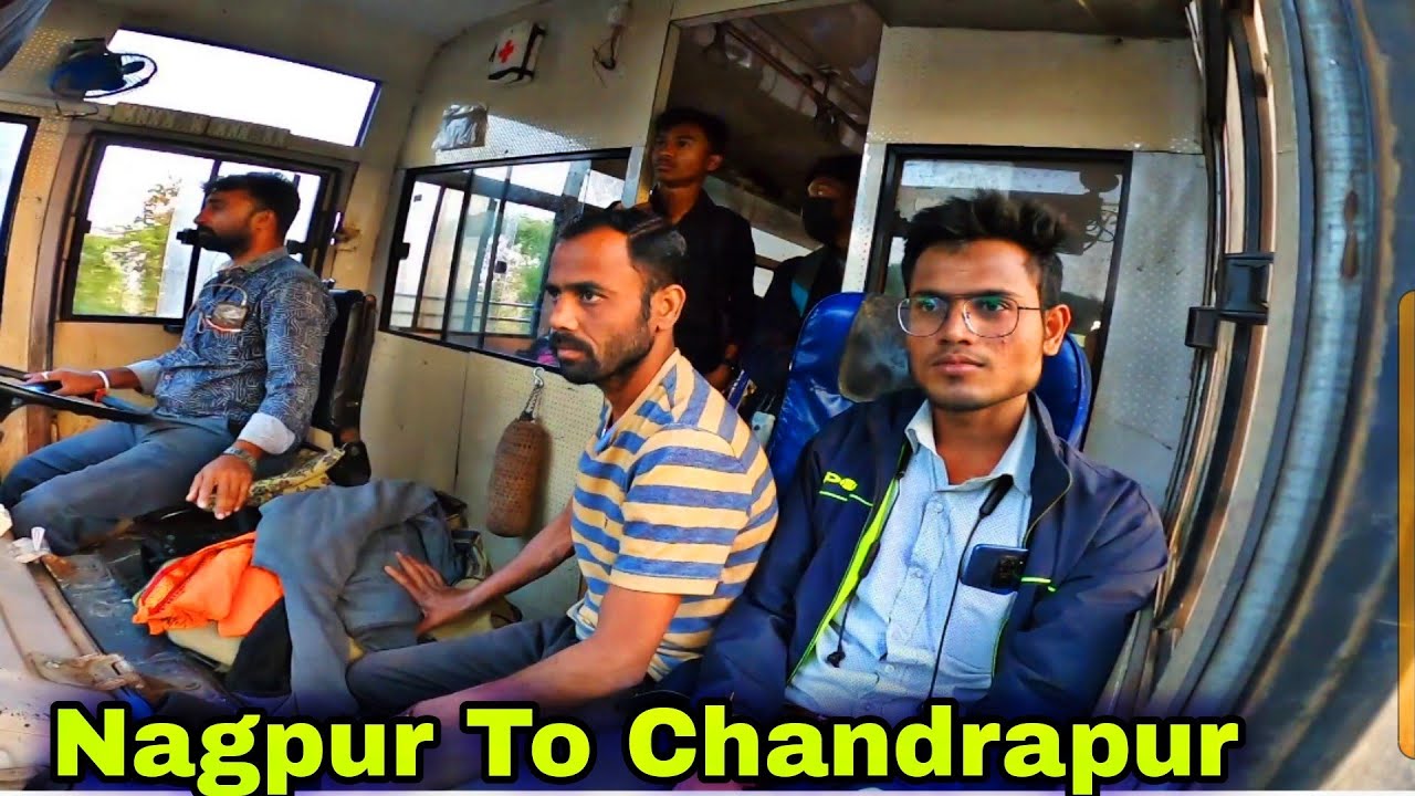 Nagpur to Chandrapur || MSRTC Full journey || नागपुर - चंद्रपूर || Vidarbha vlog