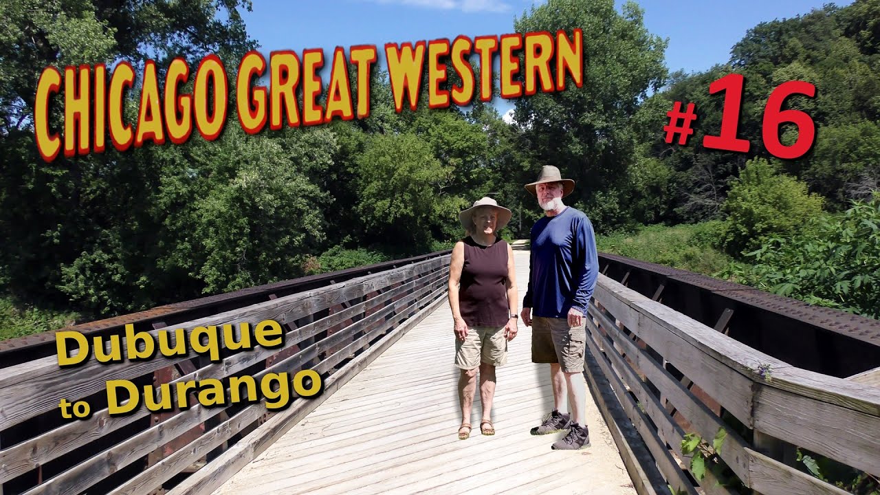 Disused Stations of the Chicago Great Western - Dubuque Fairground to Durango - Part 16