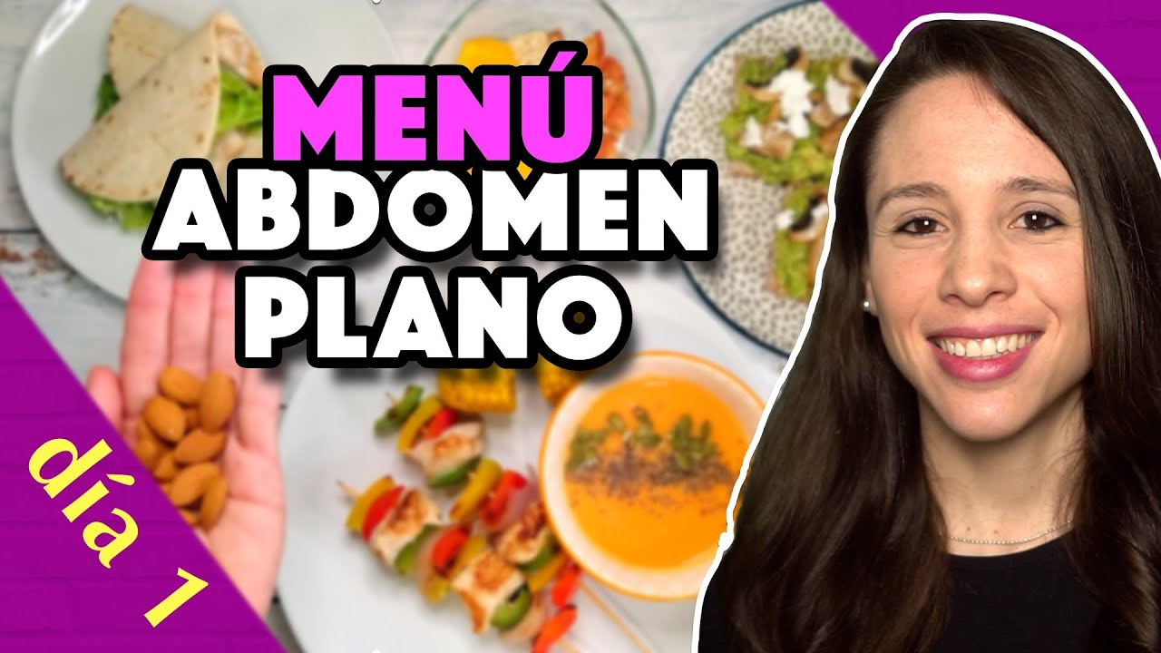 Menú semanal para BAJAR DE PESO y tener un ABDOMEN PLANO 🔥 Recetas fáciles y rápidas