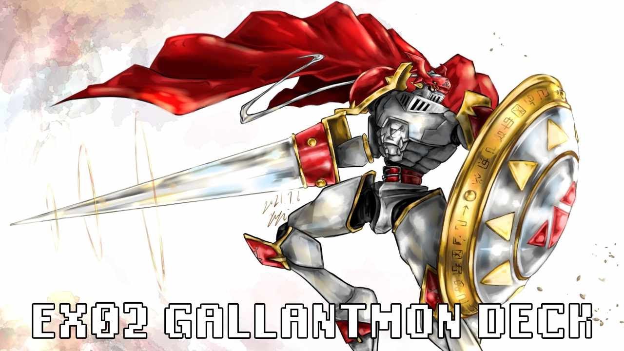 Digimon TCG: Red Gallantmon Deck (EX02)