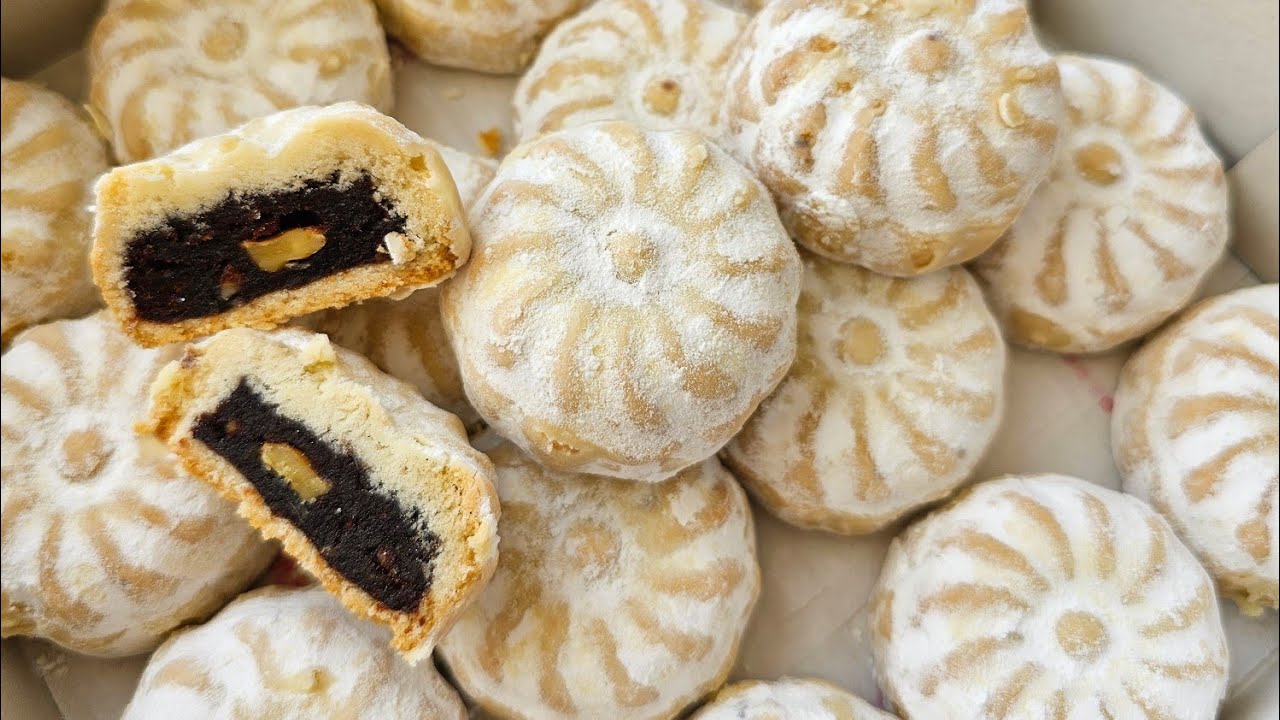 طلبية متنوعة من حلويات الزمن الجميل💖 حلوة التمر بالكركاع  مقرمشة و هشيشة