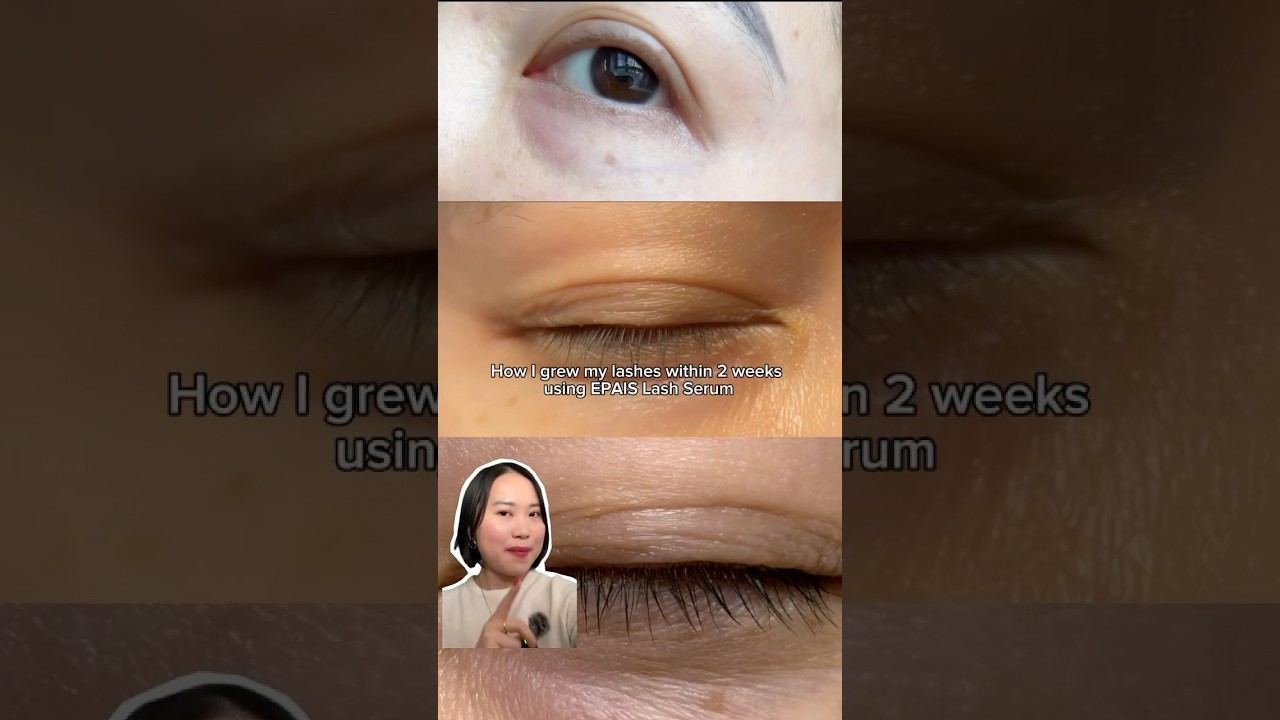 Trying eyelash serum from #epais with me #kskincare #kbeauty #ukugc #ugccommunity