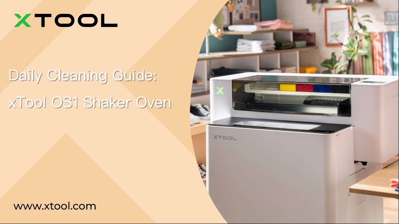 Daily Cleaning Guide: xTool OS1 Shaker Oven