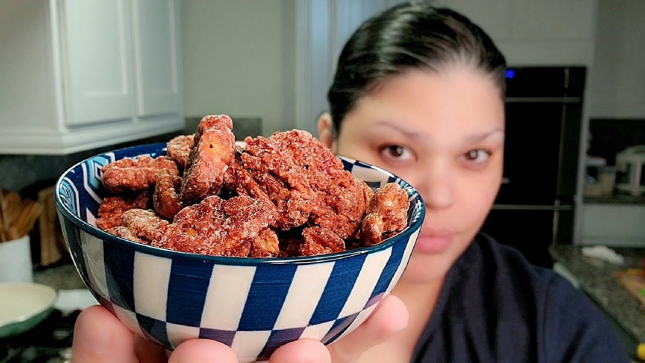 Candied Pecans Recipe | VLOGMAS Day 23 | Simply Mama Cooks