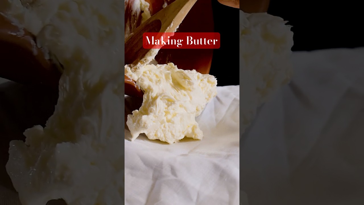 Making Butter In Early America #history #cooking #dairyfarm #butter