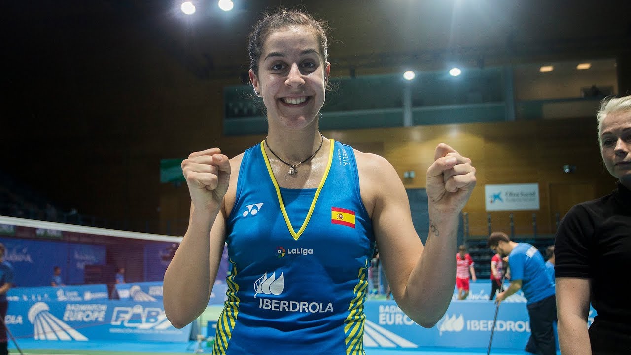 Carolina Marín. Octavos de Final del Campeonato de Europa Huelva 2018