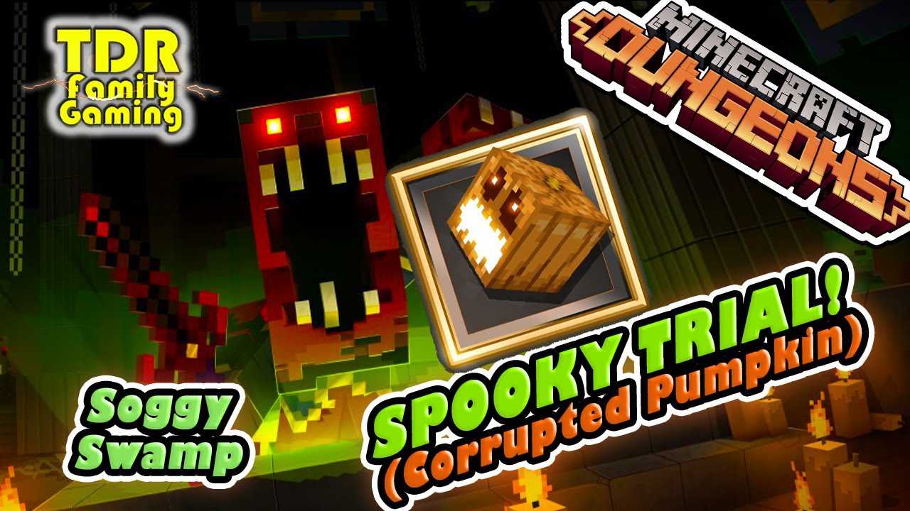 WE GOT CORRUPTED PUMPKIN! - Spooky Trials in Minecraft Dungeons