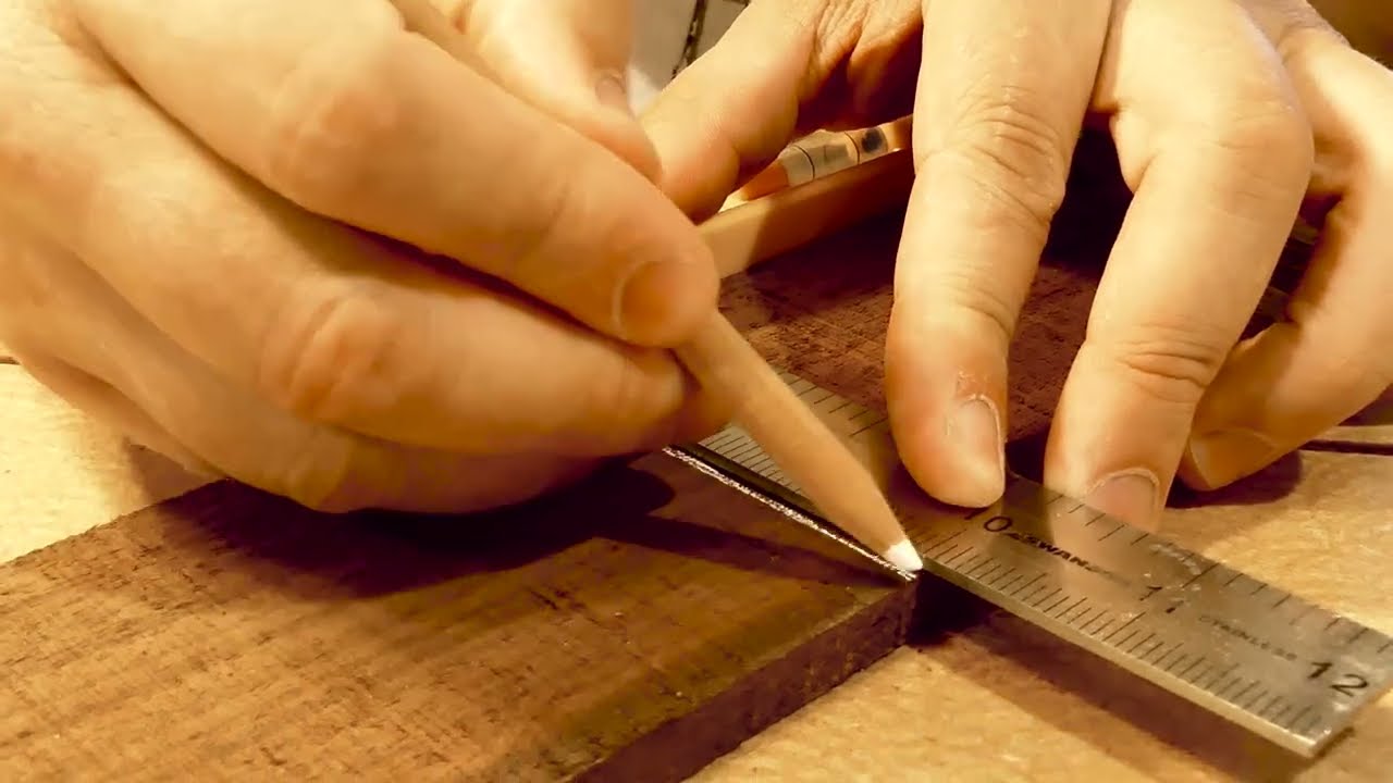 The Les Paul Style Guitar | The Neck Scarf Joint | Part 1