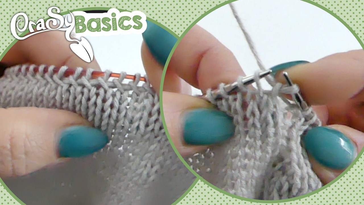 Kennst du diesen mega Stricktipp für alle Top Down Pullover? Fake-Naht Kippreihe