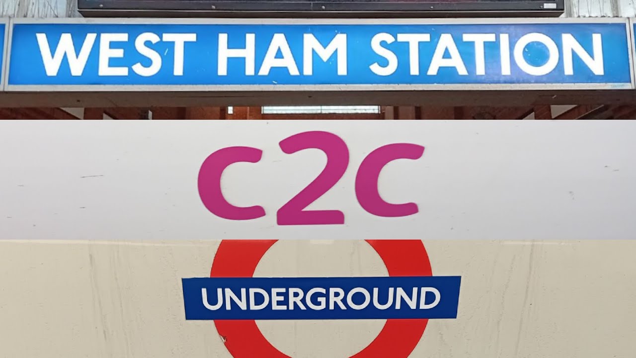 Trains at West Ham part 1