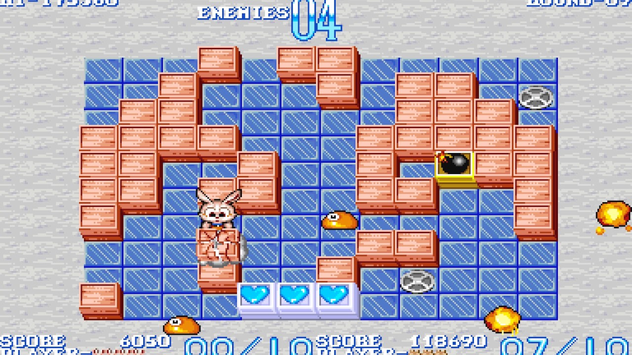 Three Wonders: Don't Pull arcade 2 player Netplay 60fps