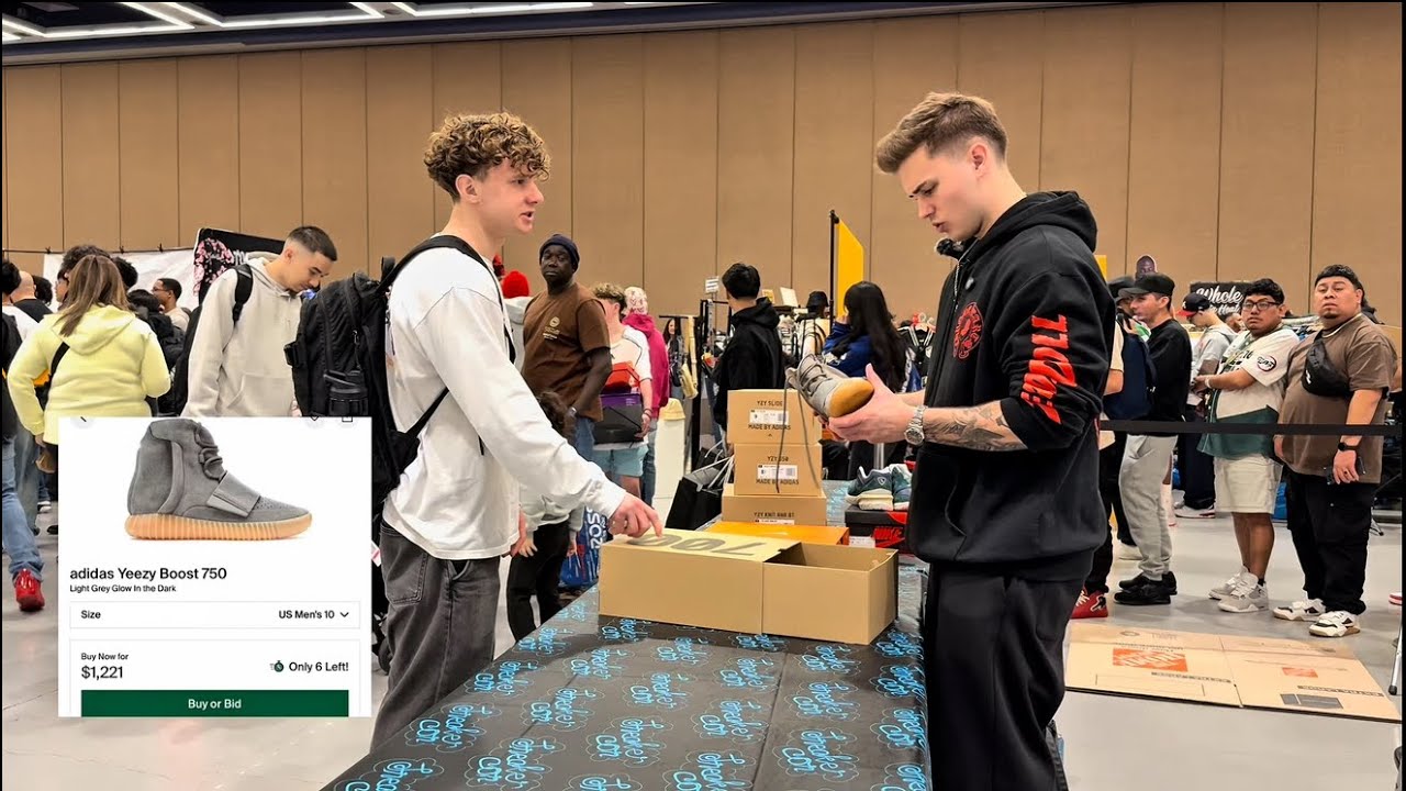 Flipping Coins And Dodging Scams At Sneaker Con Seattle!