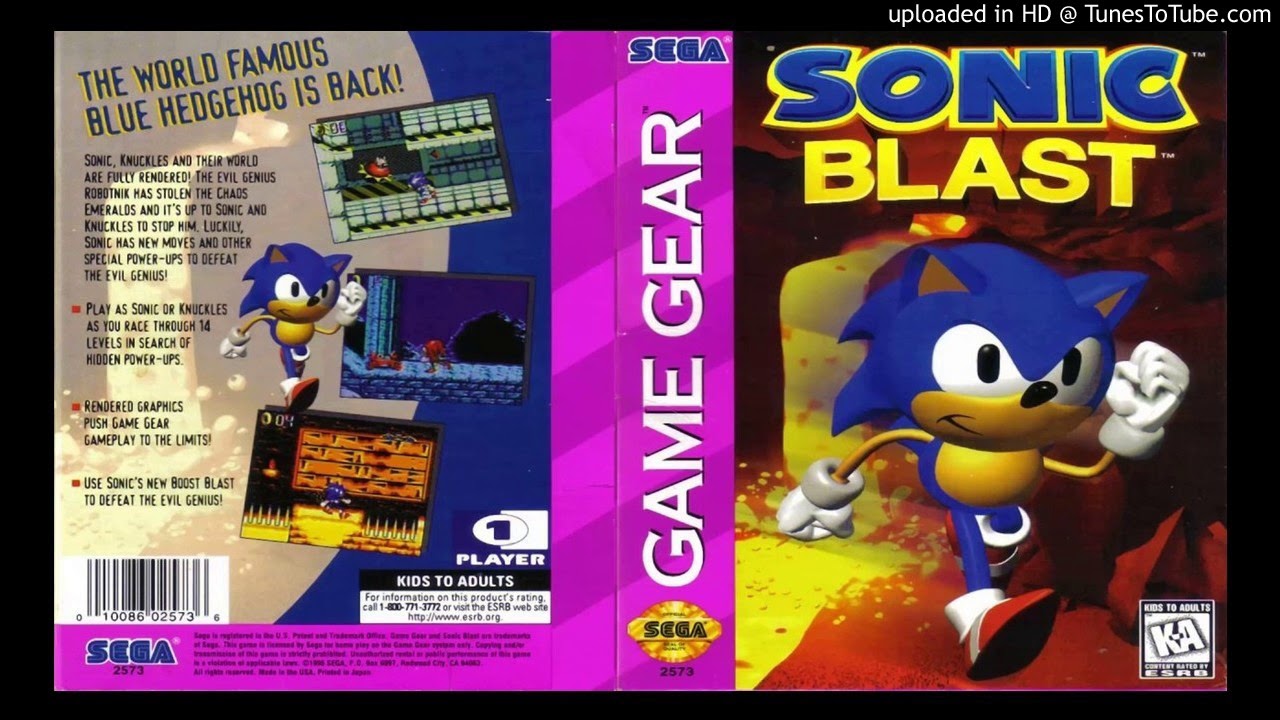 Sonic Blast Yellow Desert Zone Reimagined