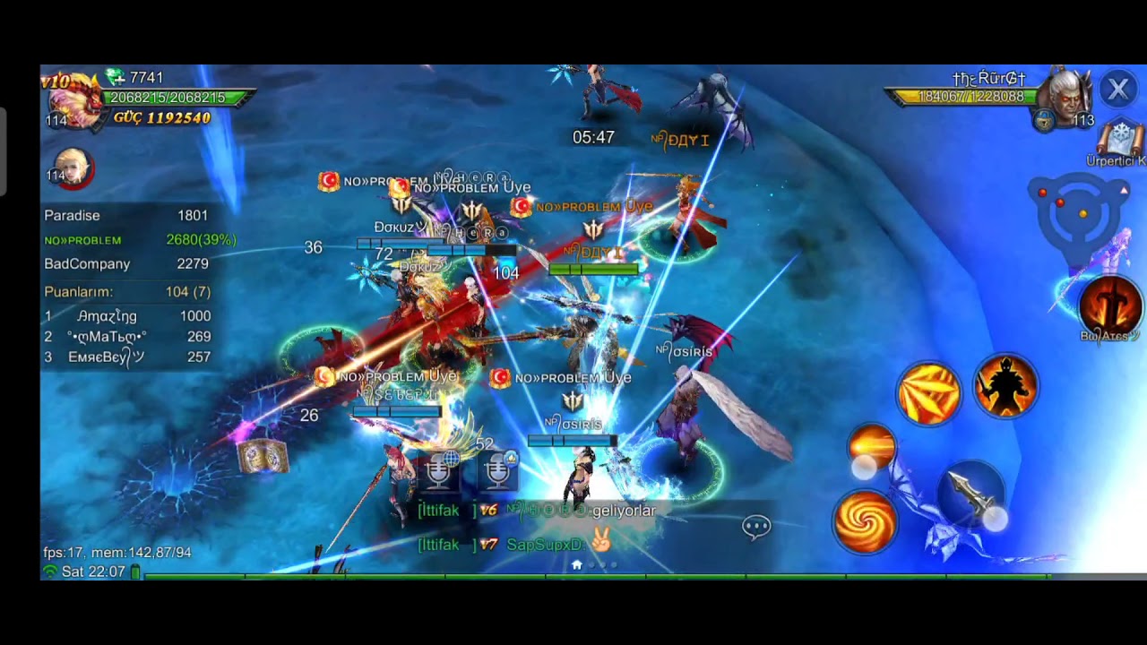 Goddes Primal Chaos: BadCompany - Pardise VS NoProblem klan Savaşı