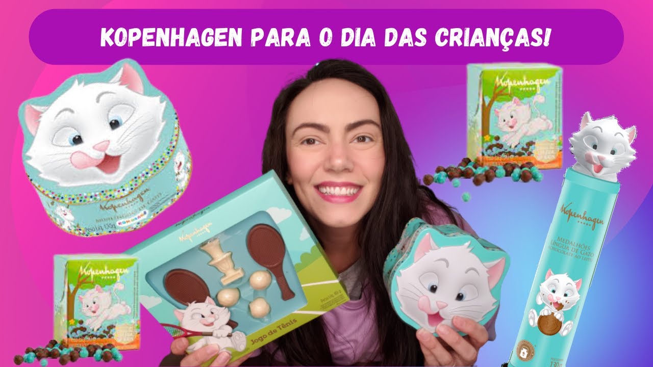 PROVANDO PRESENTES PARA O DIA DAS CRIANCAS | LINHA LINGATO | LINHA INFANTIL DA KOPENHAGEN