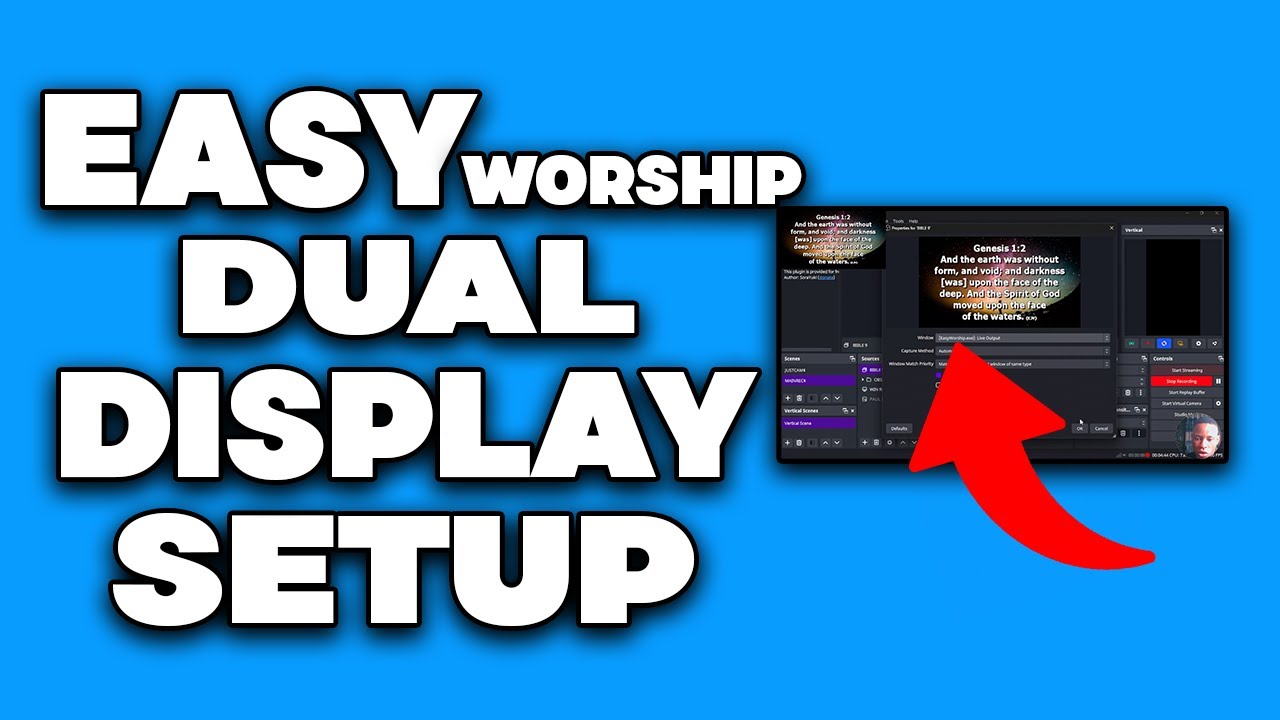 Easyworship 7 Dual Output | Setting up the Alternate Output On Easyworship
