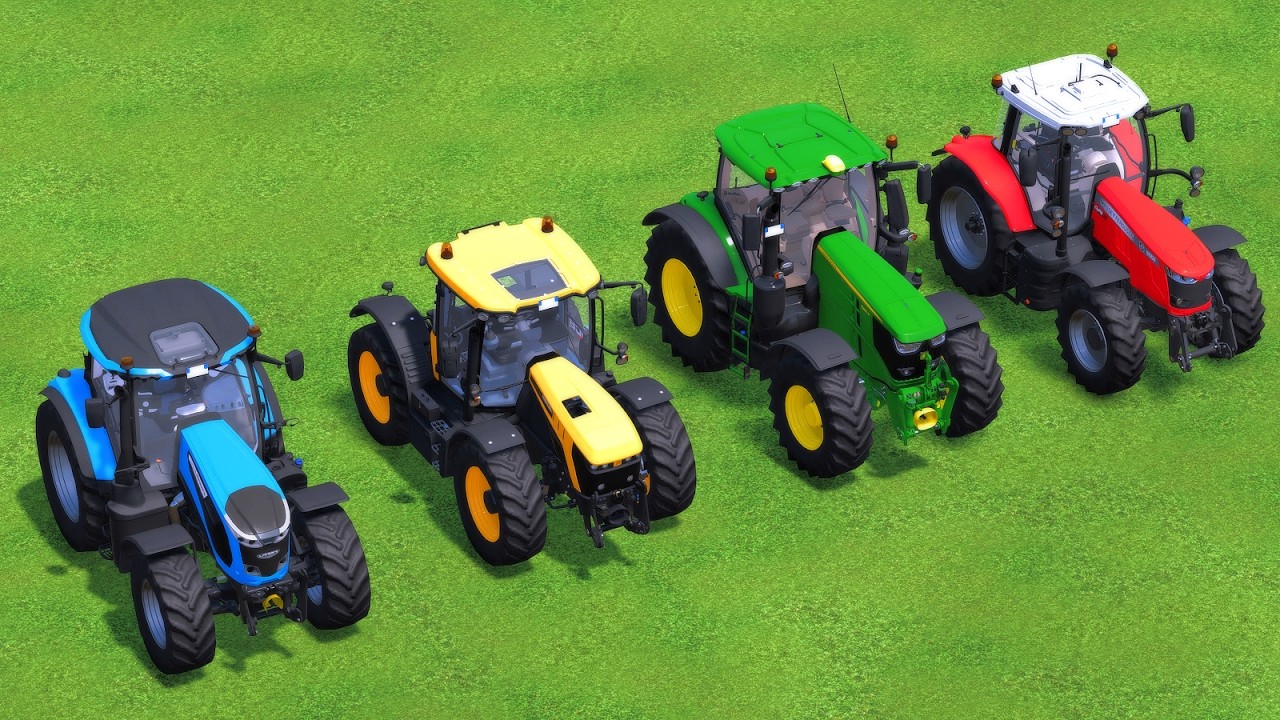 TRANSPORTING ALL EMERGENCY AND TRACTOR VEHICLES, BACKHOE LOADER, DUMP TRUCK TO GARAGE - FS22