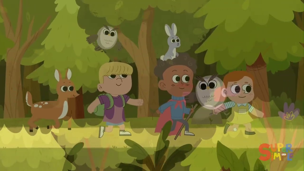 Walking In The Forest - Kids Songs Super Simple Songs Vocoded It's Reversed Self