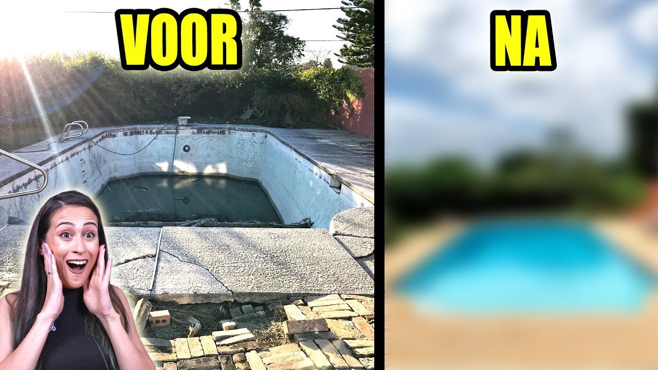 MIJN ZWEMBAD EEN TOTALE MAKE-OVER GEVEN!