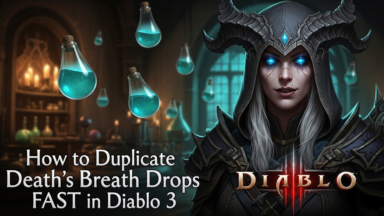 How to Duplicate Death’s Breath Drops FAST in Diablo 3 | Sage’s Set Trick Explained