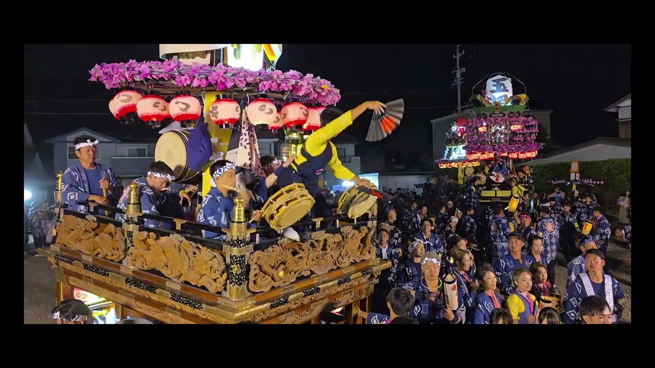 令和六年  大坂五地区祭典  千秋楽