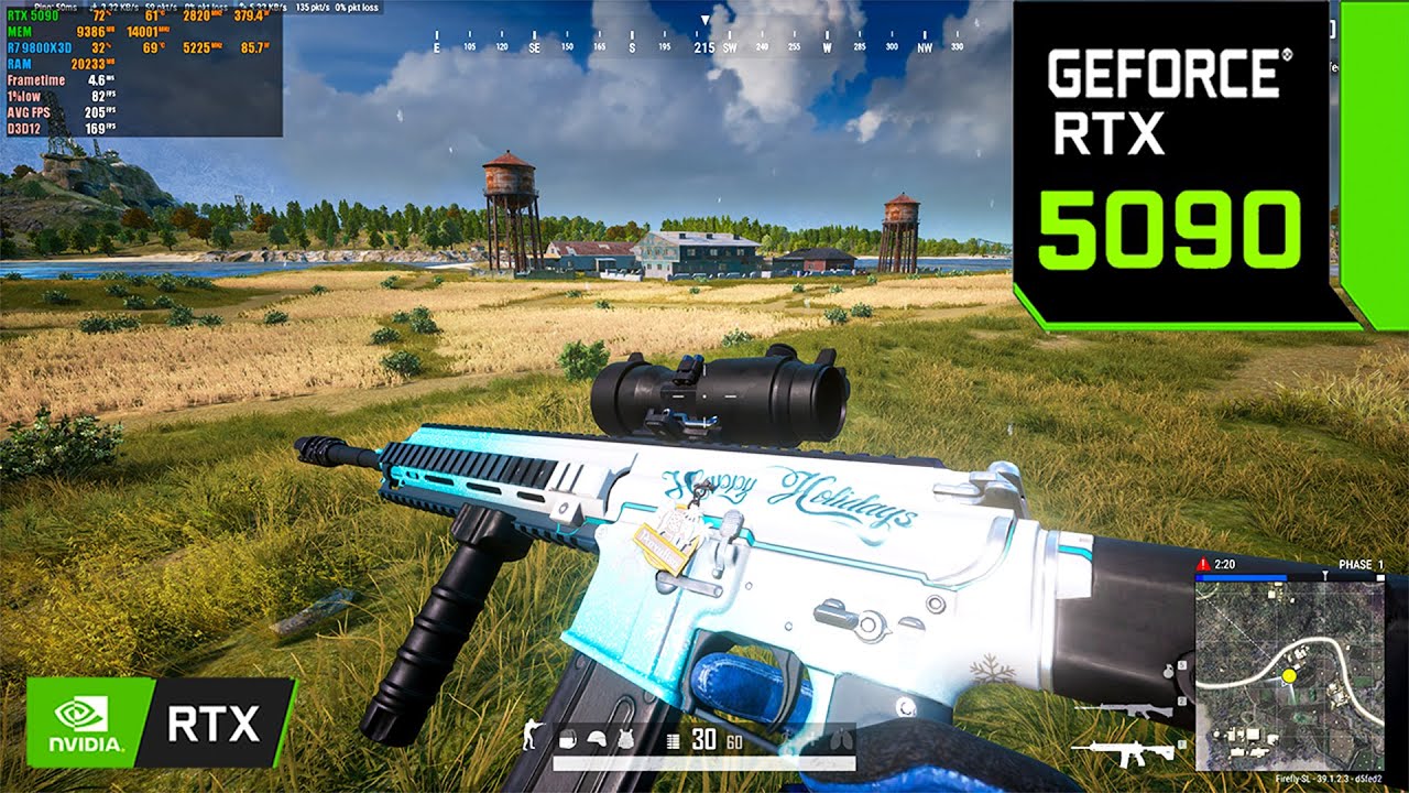 PUBG : ERANGEL: SUBZERO | RTX 5090 32GB ( 4K Ultra Graphics )