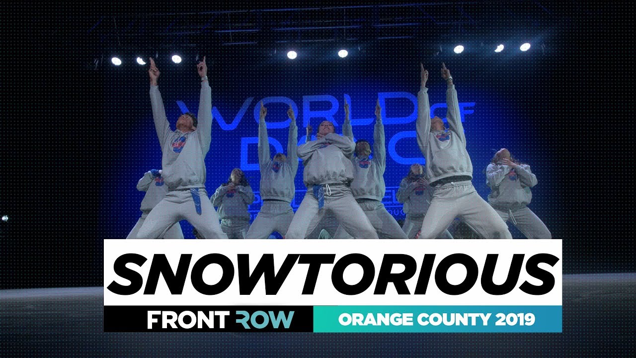 Snowtorious | Showcase| FRONTROW | World of Dance Orange County 2019 | #WODOC19