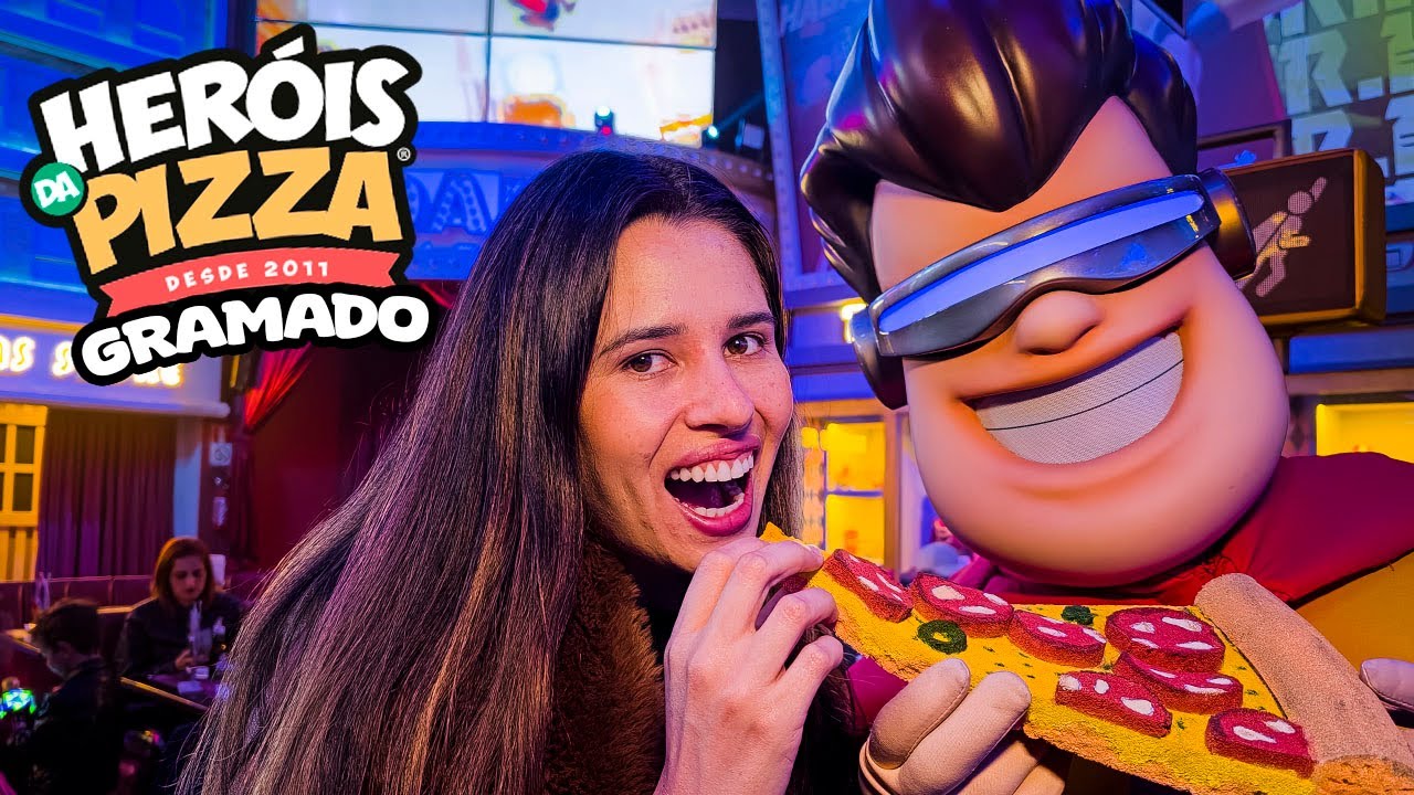 Heróis da pizza em Gramado, seu filho e você vão amar essa pizzaria temática! (cupom de desconto)