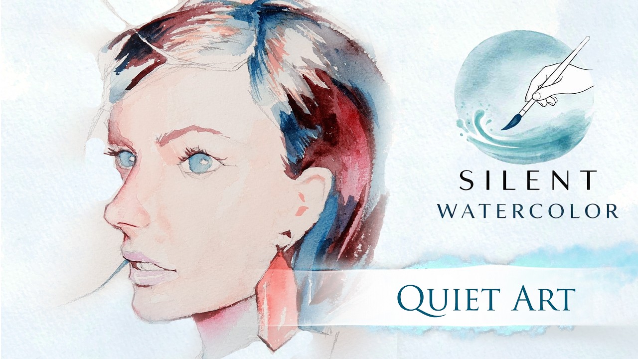 Watercolor Portrait Sketch
