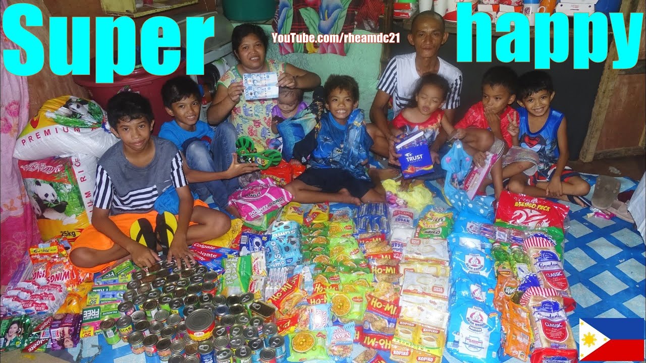 They Became the Happiest KIDS in the Philippines! Giving GIFTS to these Filipino Kids. 500 Dollars!
