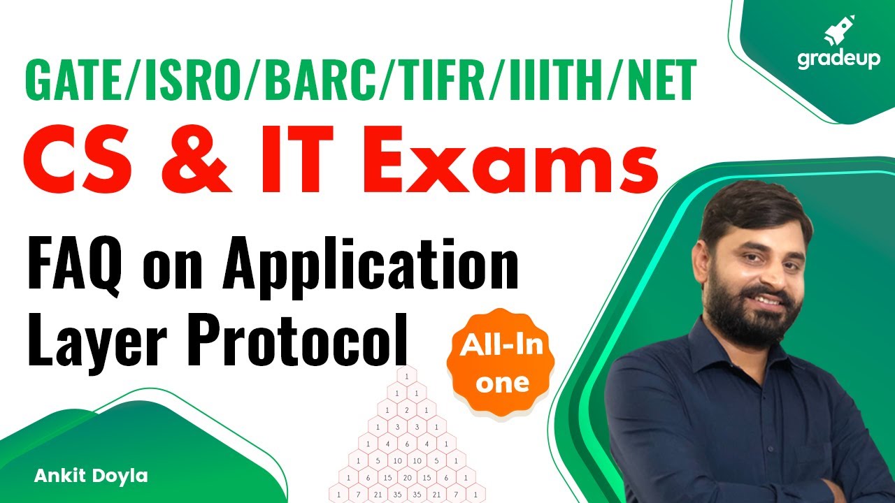 Frequently asked Questions on Application layer protocol | All in one series | Ankit sir | Gradeup