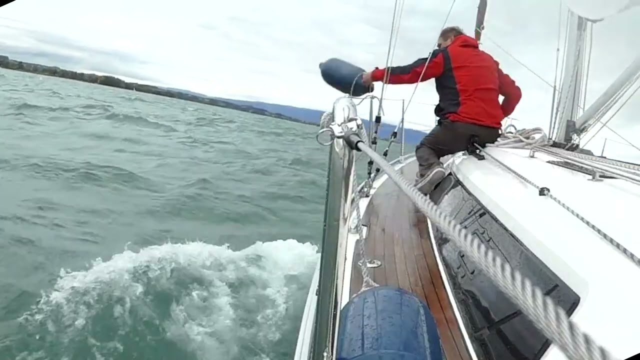 2015 Segeltörn Bodensee Starkwind / Sailing at the Lake of Constance at strong Wind