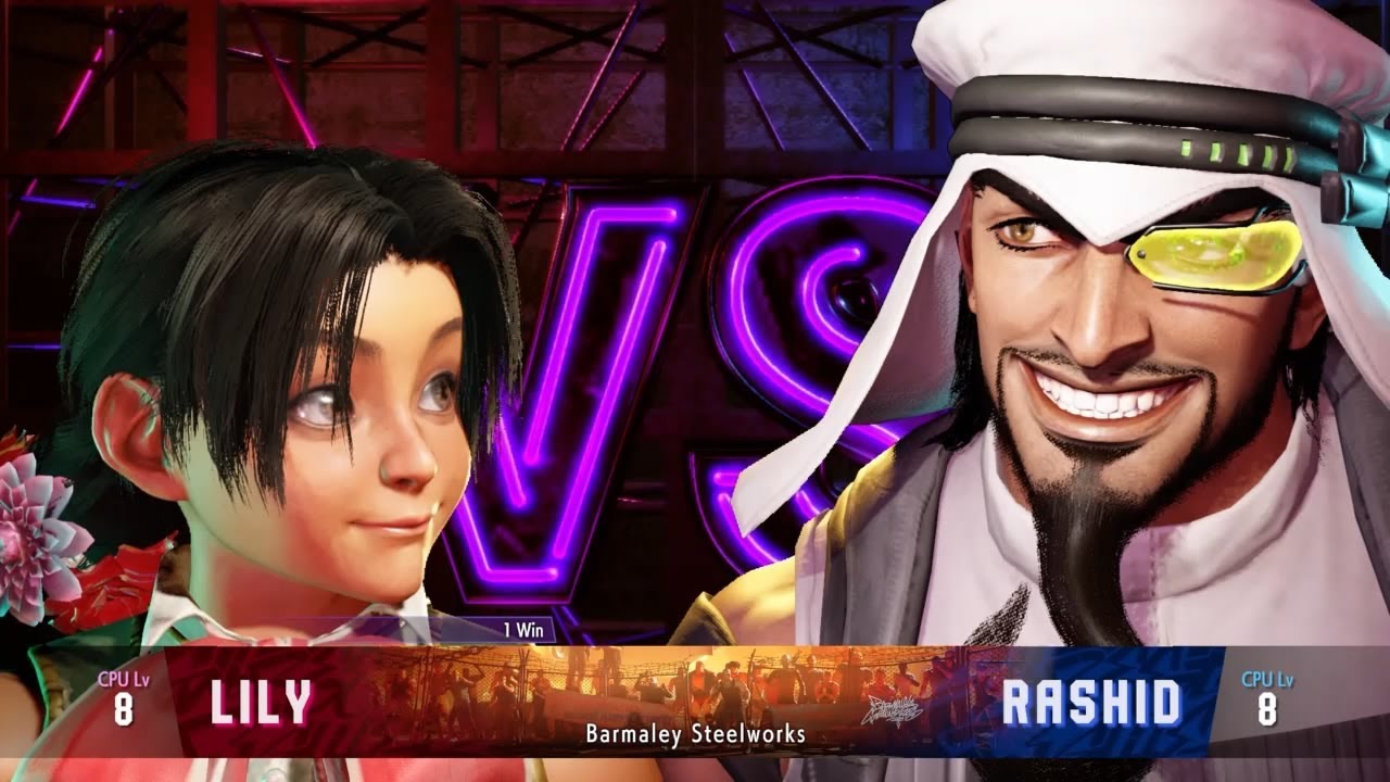 Lily vs Rashid (Back & Forth Shock Zone) - Street Fighter 6 Extreme Tournament Round 1: Match 10