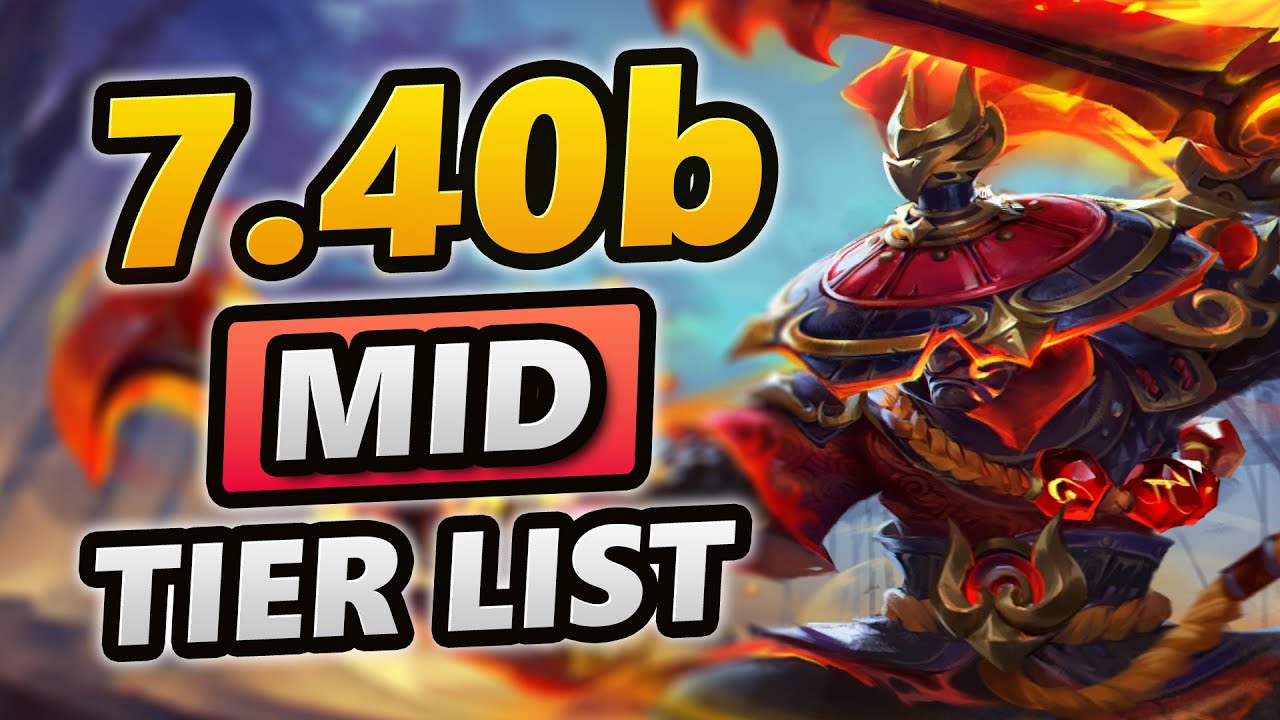 Mid Tier List | Dota 2 7.40b